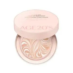 [핑크톤업]AGE20S 글로우 핏 수분광 톤업 선팩트 12.5g (본품+리필)