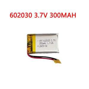 602030 장난감 LED 조명 블루투스 스피커 스마트 시계 총 배터리 용 폴리머 리튬 이온 충 3.7V 300mAh