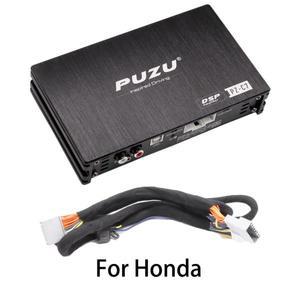 PUZU PZ-C7 와이어링 하네스, 자동차 DSP 앰프, 라디오 사운드 업그레이드, 혼다용 디지털 오디오 신호 프
