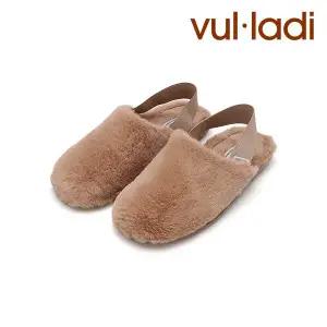 [트래드후스](센텀시티점)[VULLADI] 불라디 우먼 퍼지 뮬 슬리퍼 7221 체스트넛