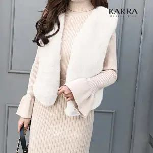 KARRA 웜소프트퍼오픈베스트_A5W0073