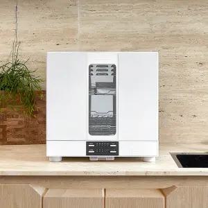 한일 식기살균건조기 열풍 그릇건조기 UV 대용량소독기 살균건조 5중안전 HUD-8200N