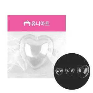 투명 3000 반구 하트 소 중 대