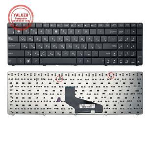ASUS 블랙 러시아어 키보드, K53U RU