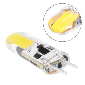 디밍이 가능 GY6.35 LED 램프 DC 12V 실리콘 COB 스포트라이트 전구 3W 1505 조명 할로겐 교체