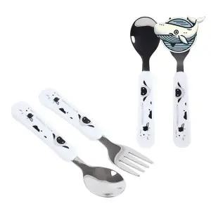 [골드스마일]귀여운 아기 스텐 식기 유치원 어린이 집 사용