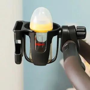[골드스마일]360도 핸드폰 물병 음료 커피 2in1 유모차 컵홀더 물병거치대