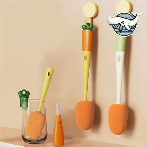 [골드스마일]스마트 다용도 컵 세척용품 텀블러 클리너 컵 젖병세척솔