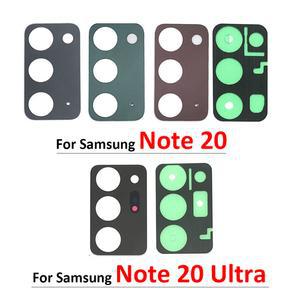 삼성 Note 20 Ultra 수리 부품 용 접착제가있는 카메라 유리 렌즈 후면