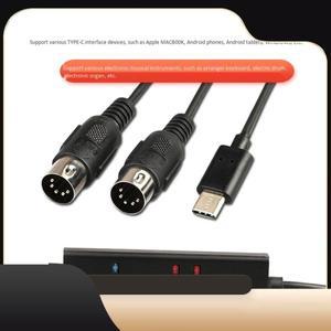 Doremidi MTU-11 MIDI-USB C  케이블 Android-T44C호환  표시 등이  USB MIDI 변환기