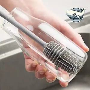 [골드스마일]다목적 실리콘 세척 솔 브러쉬 젖병과 텀블러