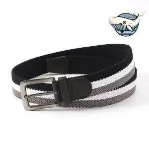 스트라이프 벨트 남녀 오피스 캐주얼 활용도 린넨벨트 벨벳벨트