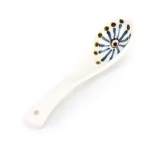 도자기 우동 스푼 숟가락 시리얼 국물 수저 15cm