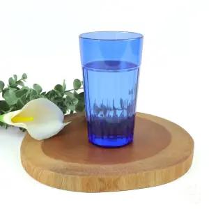 쾅쾅상사 청색물컵 식당물컵 업소용컵 PC물컵340ML