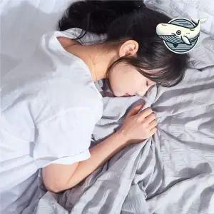 여름용 시원한 홑이불 그레이 얇고 가벼운 인견홑이불