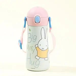 미피 몰리 원터치 어깨끈 이중스텐 물통 460ml