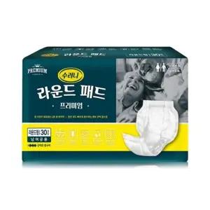 MPN-SA 라운드형 패드 선인용 속기저귀 (30매x8팩)