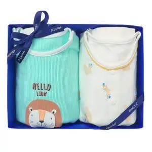 [갤러리아] (압소바유아내의,신생아내의세트)데일내의(아)+7부내의(민)세트(A2D-10393SET)
