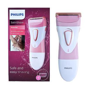 필립스 HP-6306 여성용 방수 제모기/물세척 가능/샤워중 가능/건전지2알 포함/안전 제모 시스템/ 습식/건