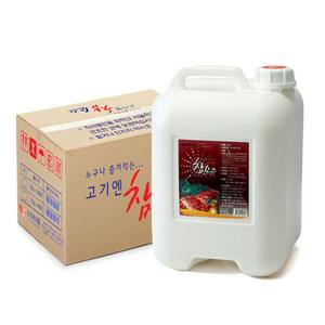 고기엔 참소스 15kg 업소용말통