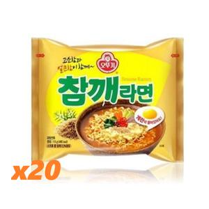 오뚜기 참깨라면 115g x20개(멀티5) /