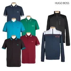 휴고보스 골프웨어 남성 레귤러핏 폴로 셔츠 PADDY 50398302 001 (BLACK)