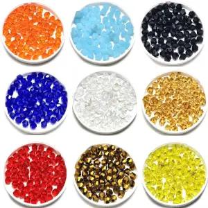 ALL 비드붐 비즈 크리스탈 주판알 4mm(100알) 6mm(50알) 한팩, 옵션선택