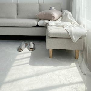 [한스갤러리]로지 극세사 러그 거실 카페트(3colors)_100x150cm