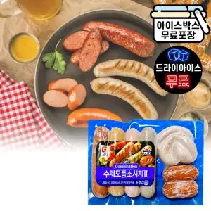 사조 오양 수제 모듬 소시지 385g (10개이상 택배비무료) 소세지 구이 캠핑 안주