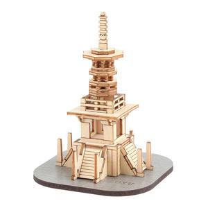 영공방 나무 조립 키트 영플래닛 다보탑 CM 900