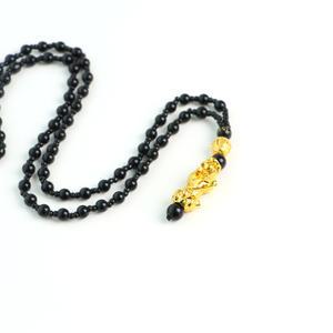 비휴목걸이 재물운 염주 건강 수호 염원 재물 금전 돈 운 상승 비휴 남성 여성 패션 목걸이 횡재수