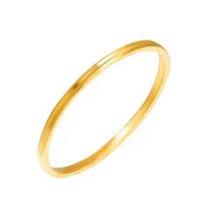 갤러리아 여자 순금 실 반지 슬림 엥게이지 24K 0.75g 애끼
