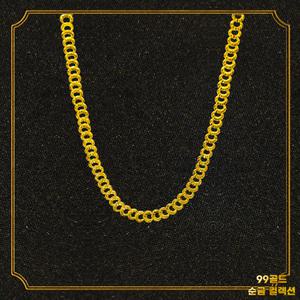 153골드 [최신]24K 순금 목걸이 JO3 목걸이 5돈, 18.75g -기타중량 판매자검색