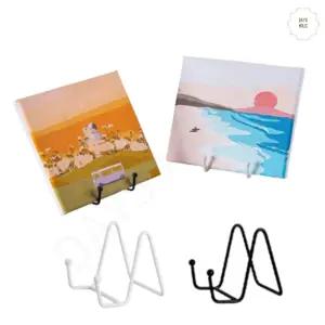 철제 책전시대 잡지 거치대 탁상 책진열대 엽서진열대 중