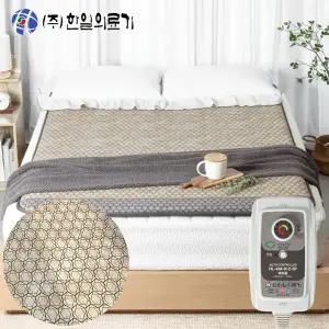 한일의료기 그래핀 탄소매트 전자파없는 침대 전기매트 거실 두꺼운 온열 전기장판 분리난방