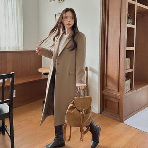 [빅사이즈]이블렛 루덴트 카라 롱 자켓 제이스타일