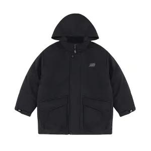 뉴발란스 키즈 에센셜 신슐레이트 다운 K 패딩 블랙 NK9QC4304U-19