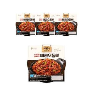 아워홈 매콤오돌뼈, 160g, 4개