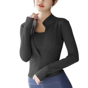 여자 슬림 요가핏 긴팔집업 3종택1 여자집업 요가복아우터 필라테스아우터