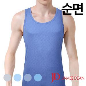 [제임스딘]부드러운 순면 남성 베이직 런닝1종(JHMRA032)95-110