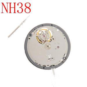 NH38 일본 정품 자동 기계식 무브먼트, 고정밀 24 쥬얼리 모드 워치 교체, NH35A 3:00 날짜