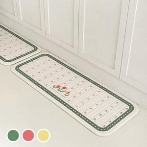 아트박스/러움 프렌치 모닝튤립 PVC 주방쿠션매트 44x110cm
