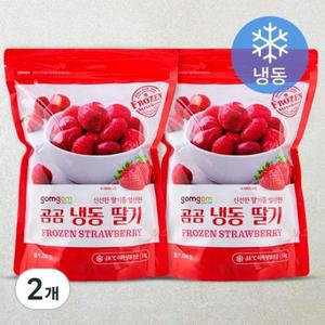 곰곰 냉동 딸기, 1kg, 2개 one option