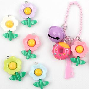 꽃 펜던트 키링 악세사리 부자재 키홀더 열쇠고리 참장식 팬던트 만들기