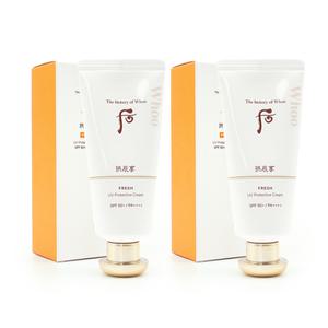 더 후 공진향 진해윤 프레쉬 선크림 60ml 2개