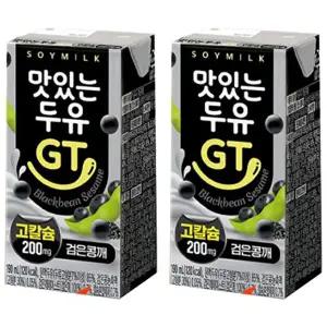 [남양]남양유업 맛있는두유 GT 검은콩깨 190ml x 24팩