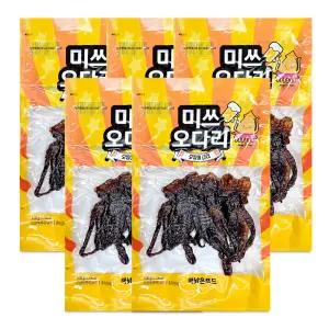 해맑은푸드 바로먹는 미쓰오다리 100g x 5개 오징어다리 안주