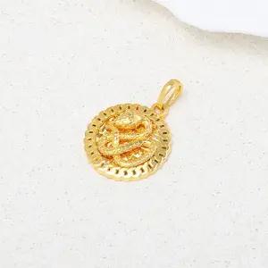 남자 순금 펜던트 7.5g [스네이크 코인]