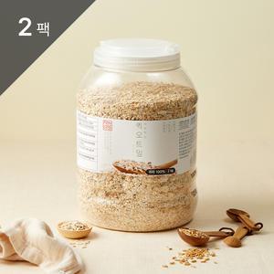 [착한상점] 바로먹는 퀵오트밀 2kg 2팩