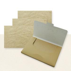 유분 천연종이 얼굴종이 60 90 X 제거 페이스 100매 클리어 기름 오일